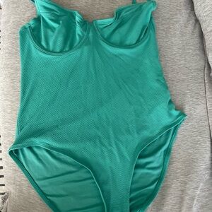 Old Navy Aqua One-Piece Swimsuit never worn.